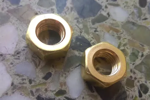 Thread Copper Hexagon Nuts Thread Copper Hexagon Nuts