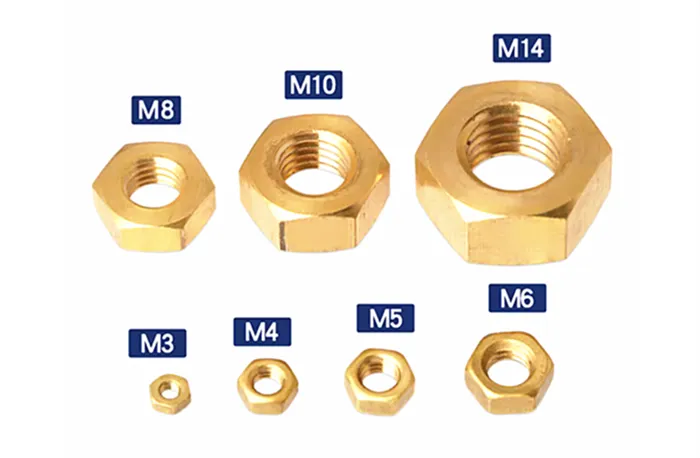 Brass Machine Nut Brass Machine Nut